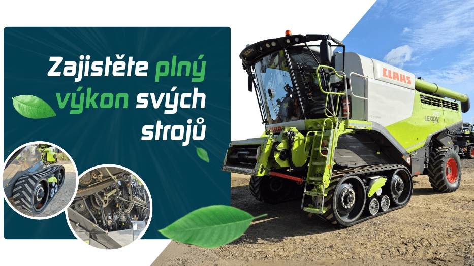 Náhradní díly pro zemědělské stroje CLAAS